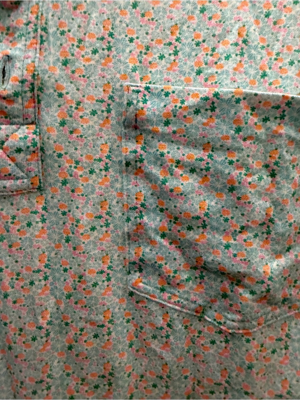 Johnnie o super soft cotton flowers polo